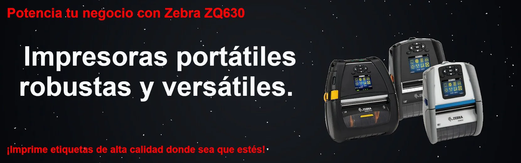 impresoras Zebra ZQ630